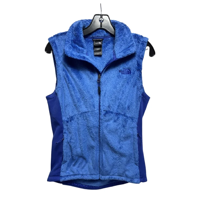 Men's Coats with Down InsulationVest Faux Fur & Sherpa By The North Face In Blue, Size: M Men's Coats with Down InsulationVest Faux Fur & Sherpa By The North Face In Blue, Size: M