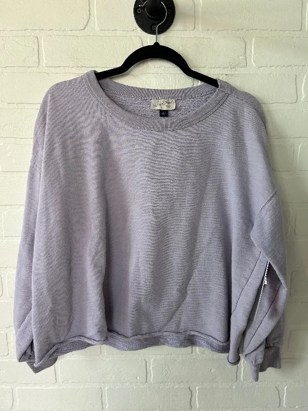 Men's Hoodies for Every OccasionPurple Sweatshirt Crewneck Universal Thread, Size L