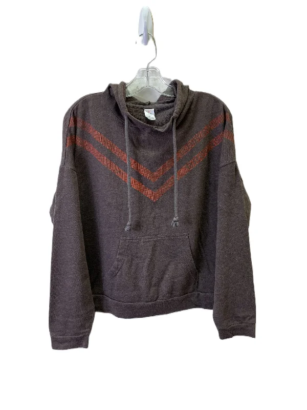 Casual Men's Zip-Up HoodiesAthletic Sweatshirt Hoodie By Nfl In Brown & Orange, Size: Xl Casual Men's Zip-Up HoodiesAthletic Sweatshirt Hoodie By Nfl In Brown & Orange, Size: Xl