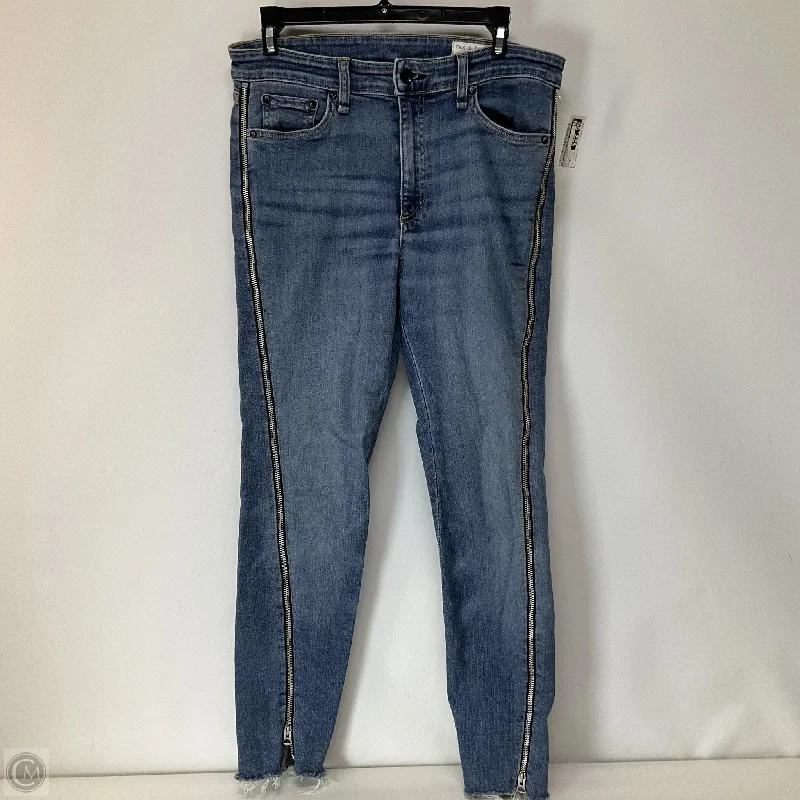 Casual Men's JeansJeans Skinny By Rag & Bones Jeans In Blue Denim, Size: 6