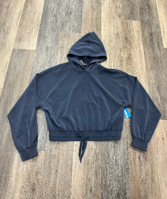 Men's Hoodies with Screen-Printed GraphicsBlue Athletic Sweatshirt Hoodie Sweaty Betty, Size 6