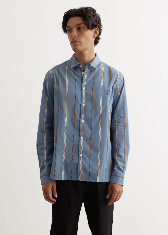 Men's Shirts with Pleated HemlinesRelaxed Shirt