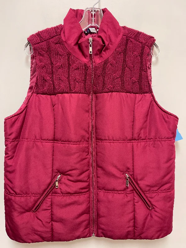 Men's Coats for Snowy WeatherVest Puffer & Quilted By Clothes Mentor In Red, Size: Xl