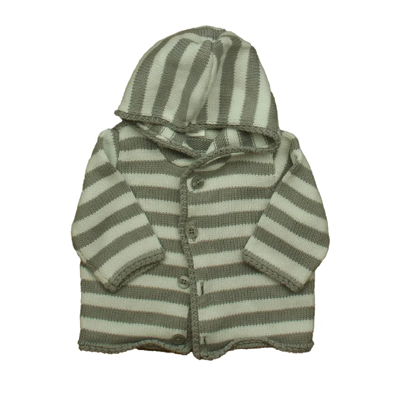 Men's Sweaters with Intarsia DesignsHanna Andersson Unisex Gray | White Cardigan