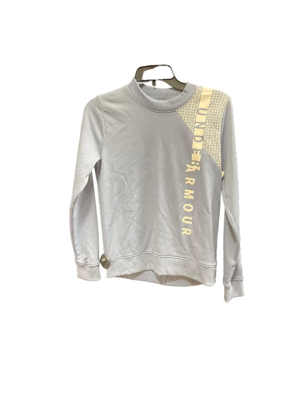 Men's Hoodies with Button-Down PocketsBlue Athletic Sweatshirt Crewneck Under Armour, Size Xs Men's Hoodies with Button-Down PocketsBlue Athletic Sweatshirt Crewneck Under Armour, Size Xs