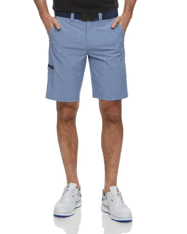 Versatile and Adaptive Men's Travel ShortsMadeflex Short In Light Blue