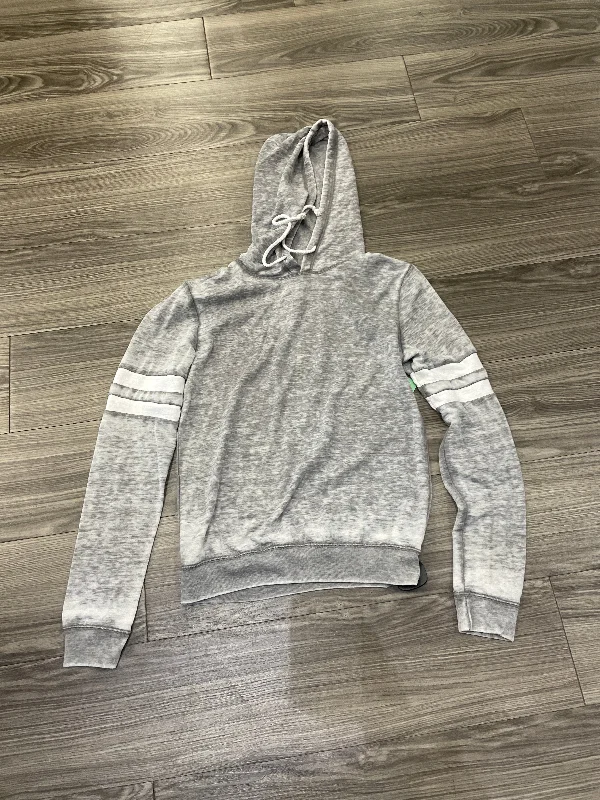 Men's Hoodies for Tall MenSweatshirt Hoodie By Rue 21 In Grey & White, Size: S