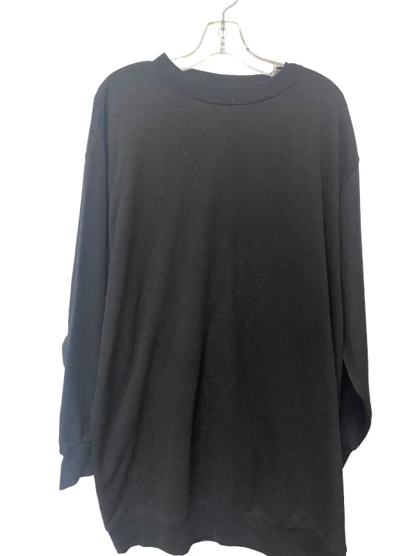 Men's Hoodies with DrawstringsSweatshirt Crewneck By H&m In Black, Size: Xl