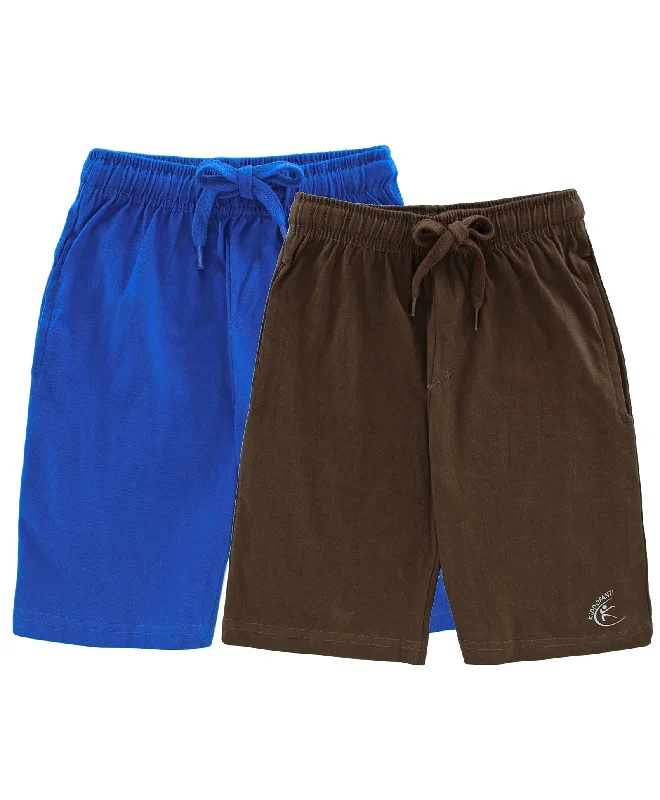 Brown & Royal Blue