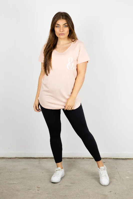 Men's Shirts with Chest PocketsMORGAN TEE PINK