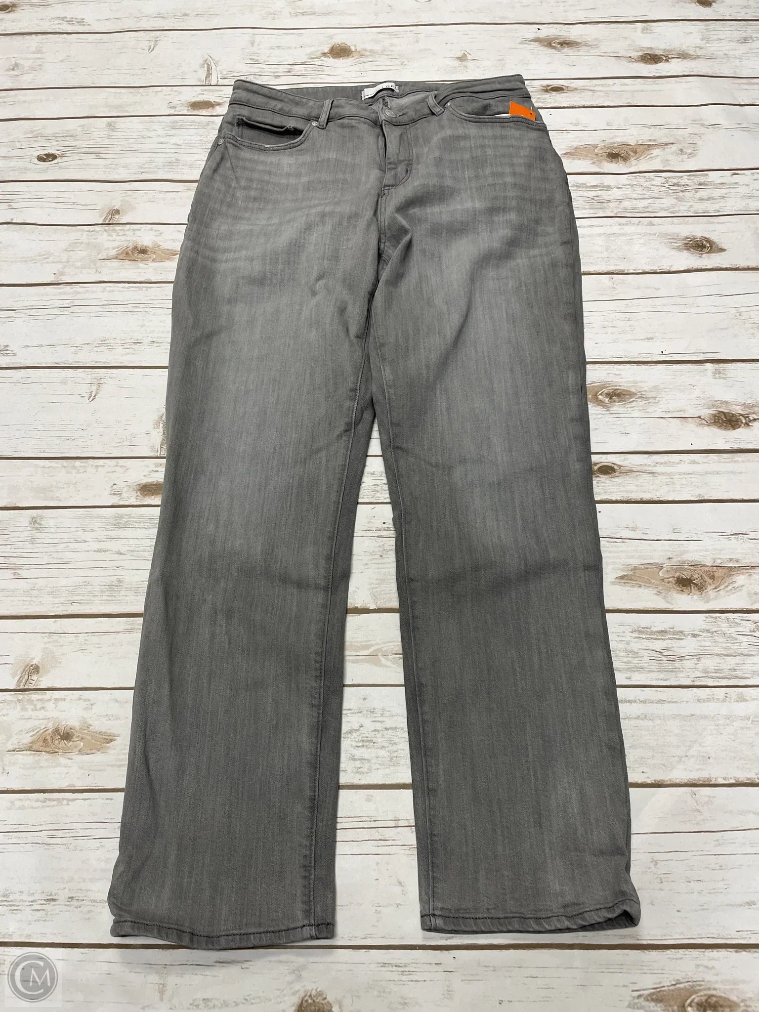 Men's Jeans with Elastic WaistbandsJeans Straight By Loft In Grey, Size: 6