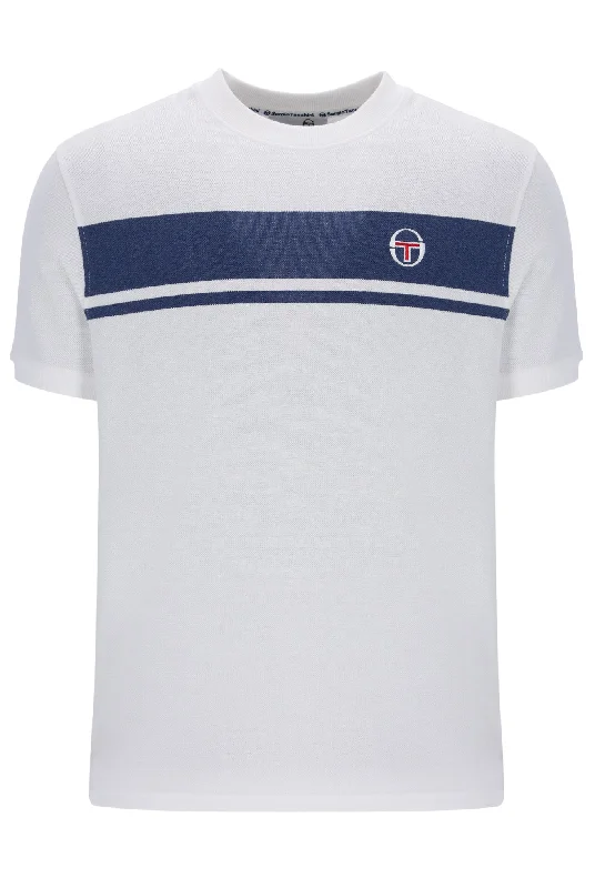 Men's Shirts with Drawstring WaistbandsSERGIO TACCHINI DENIM MASTERS T-SHIRT STM12156-000 WHITE Men's Shirts with Drawstring WaistbandsSERGIO TACCHINI DENIM MASTERS T-SHIRT STM12156-000 WHITE