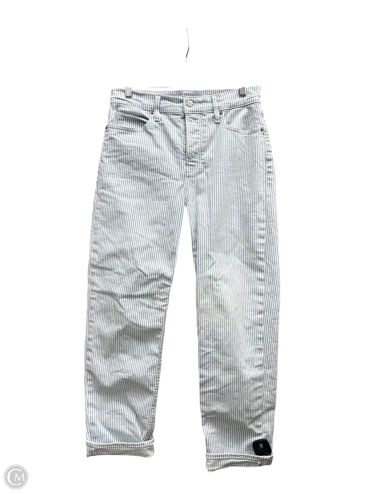Men's Jeans for SportsJeans Straight By Old Navy In Striped Pattern, Size: 6
