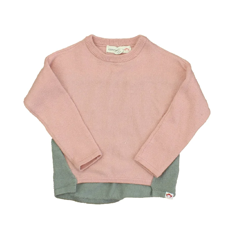 Men's Sweaters in Pastel ShadesAppaman Girls Pink | Grey Sweater