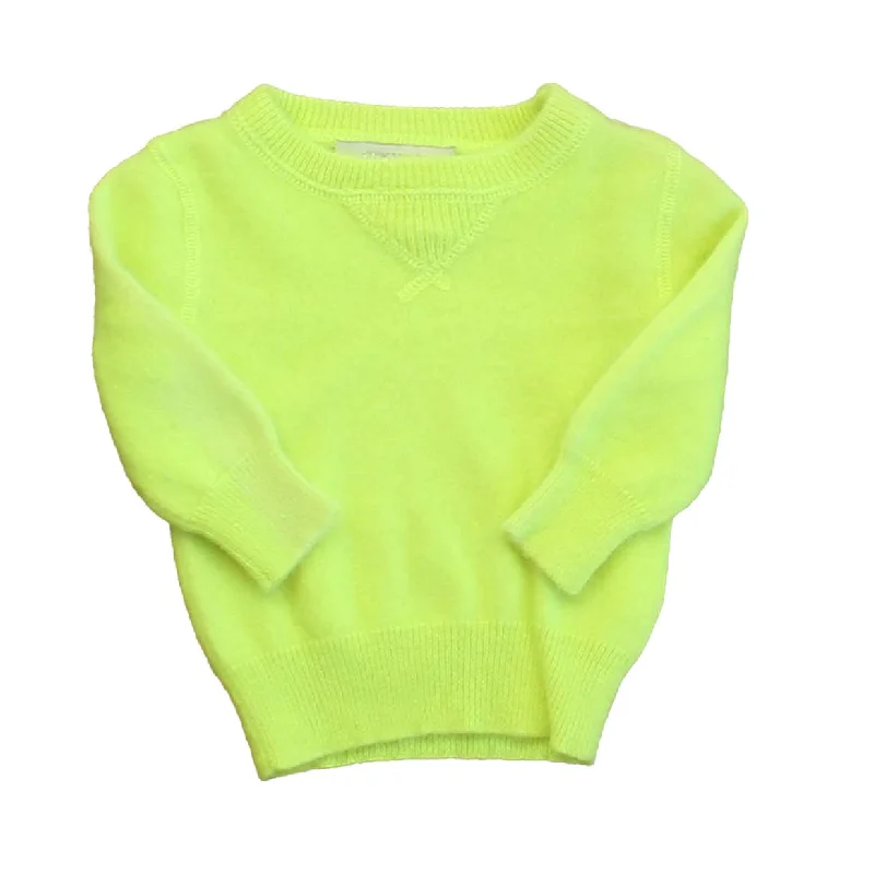 Men's Sweaters with A-Line ShapesCrewcuts Unisex Yellow Sweater