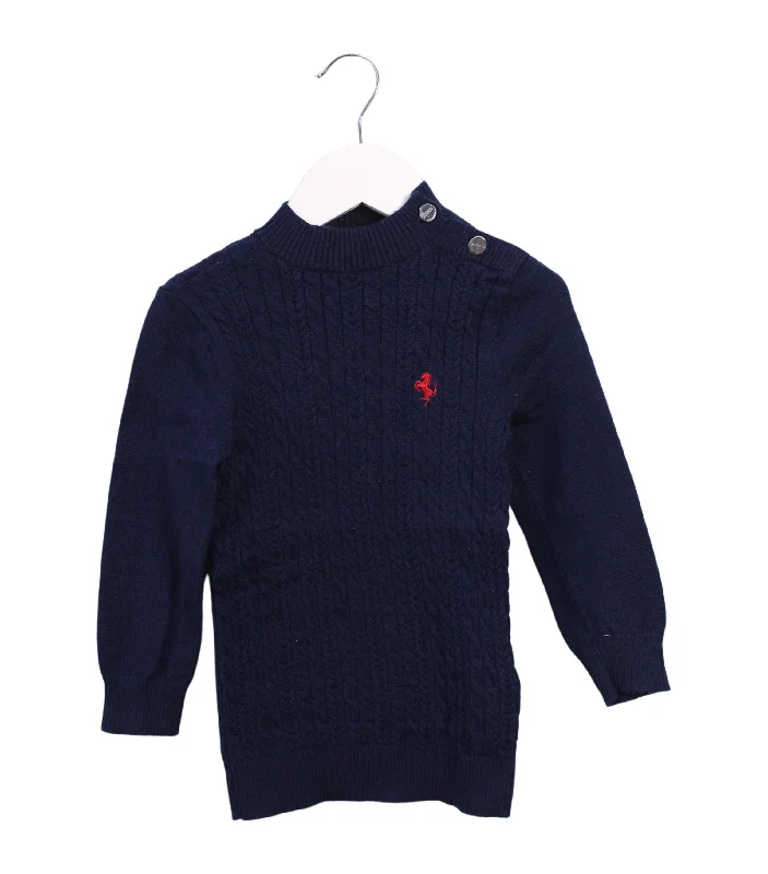 Men's Sweaters with Kangaroo PocketsFerrari Knit Sweater 3T