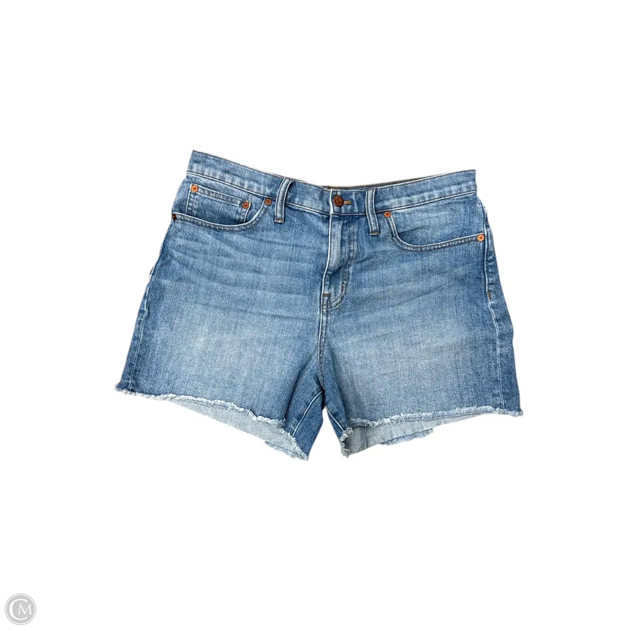 Weather-Resistant Men's Adventure and Travel ShortsShorts By Madewell In Blue Denim, Size: 10