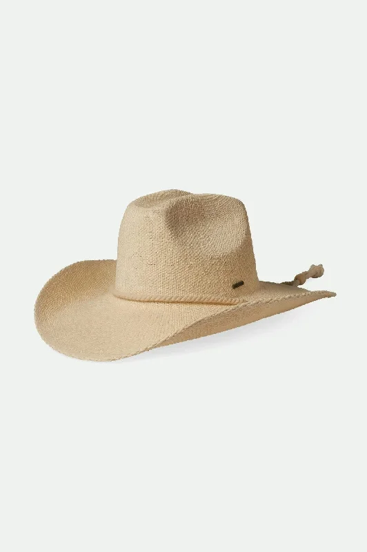 Casual Beanie CapsAustin Straw Cowboy Hat - Bone