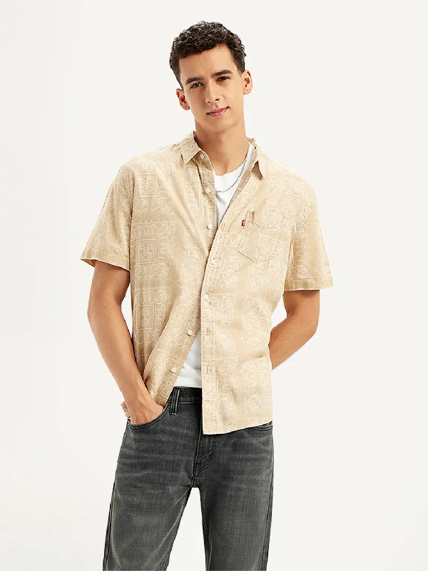 Men's Solid-Color Button-Down Shirts for VersatilityMen's Paisley Print Regular Fit Shirt Men's Solid-Color Button-Down Shirts for VersatilityMen's Paisley Print Regular Fit Shirt