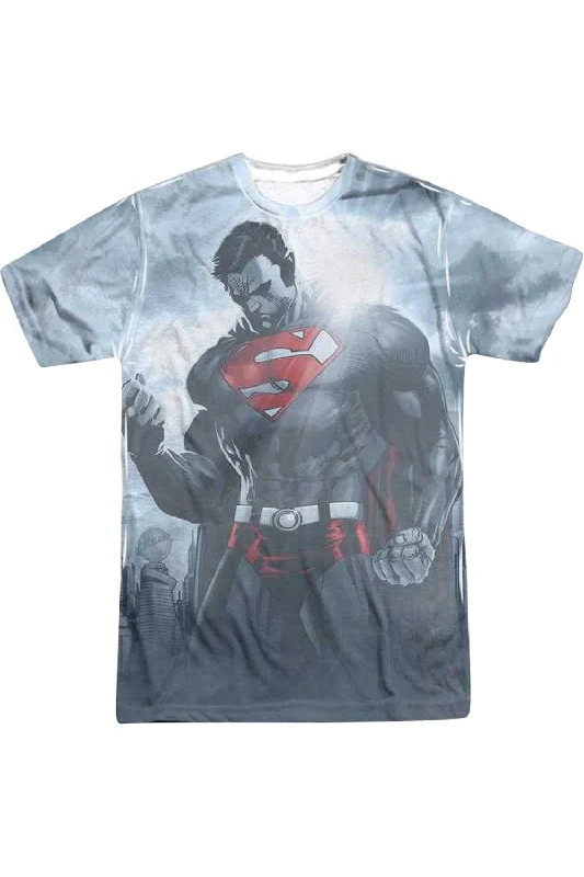 Casual Men's T-ShirtsSuperman Light Of The Sun (Front/Back Print) Short Sleeve Adult 100% Poly Crew Tee / T-Shirt Casual Men's T-ShirtsSuperman Light Of The Sun (Front/Back Print) Short Sleeve Adult 100% Poly Crew Tee / T-Shirt