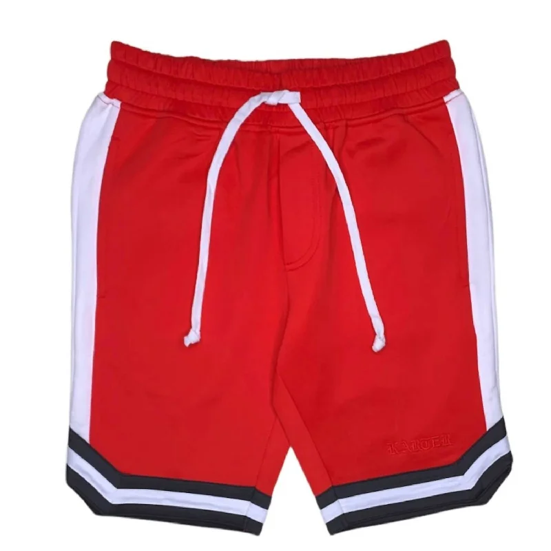 Workout-Ready Men's Active and Athletic ShortsMen's Pull-On Short In Red