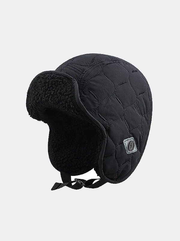 Boys' Snapback CapsPuffer Warm Earflaps Aviator Hat