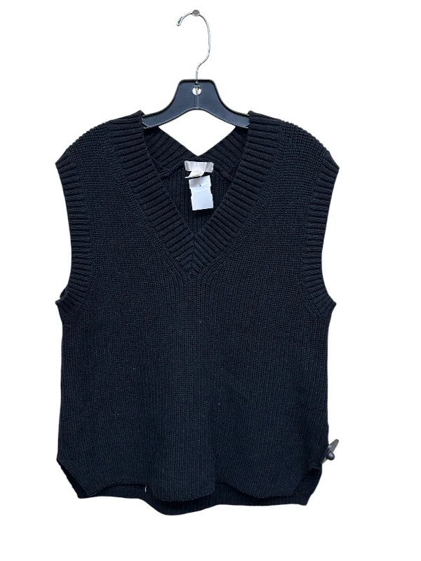 Practical Men's RaincoatsVest Sweater By H&m In Black, Size: S