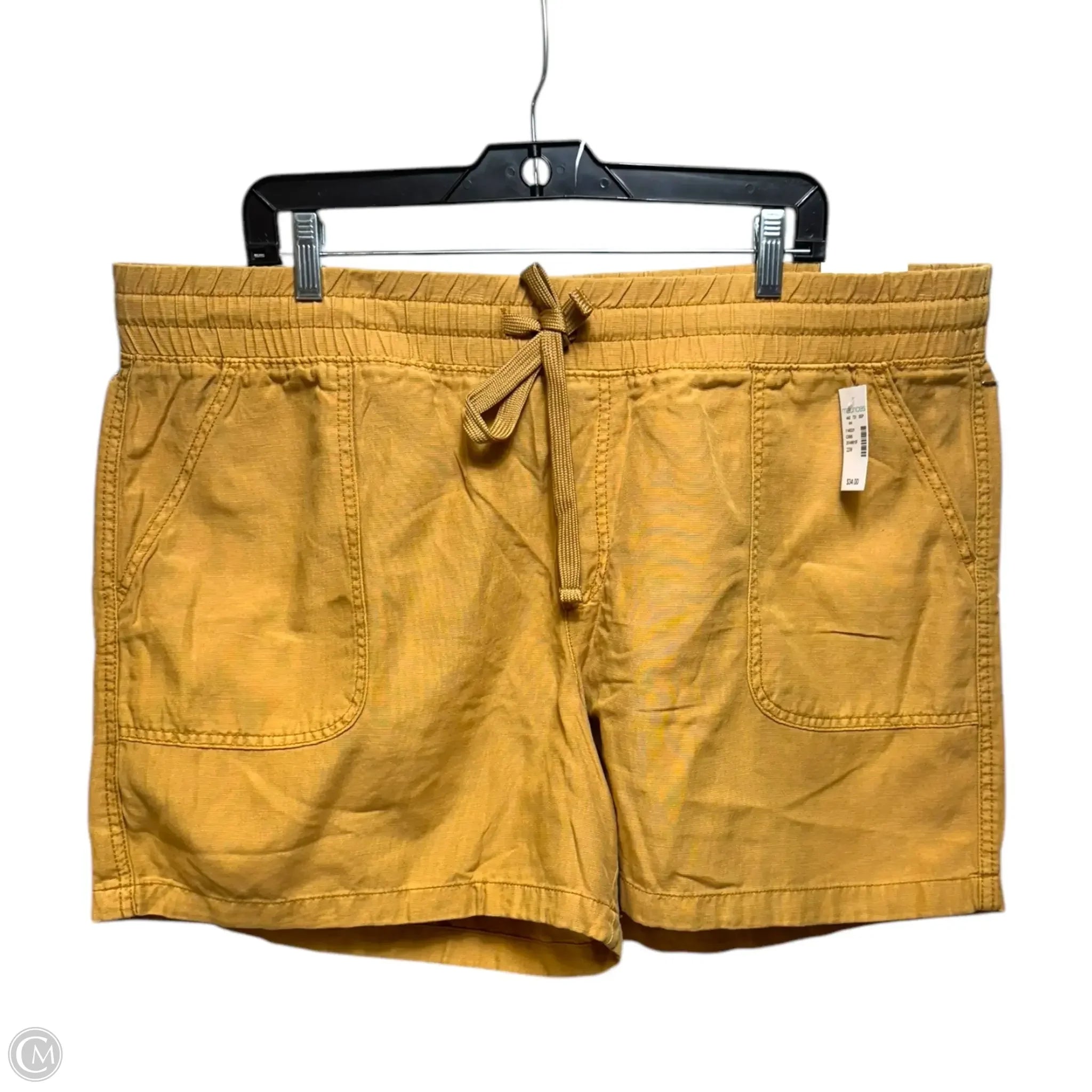 Work-Appropriate Men's Cargo and Utility ShortsShorts By Maurices In Yellow, Size: 22 Work-Appropriate Men's Cargo and Utility ShortsShorts By Maurices In Yellow, Size: 22