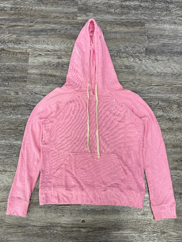 Modern Men's Tech HoodiesPink Sweatshirt Hoodie Sundry, Size 0