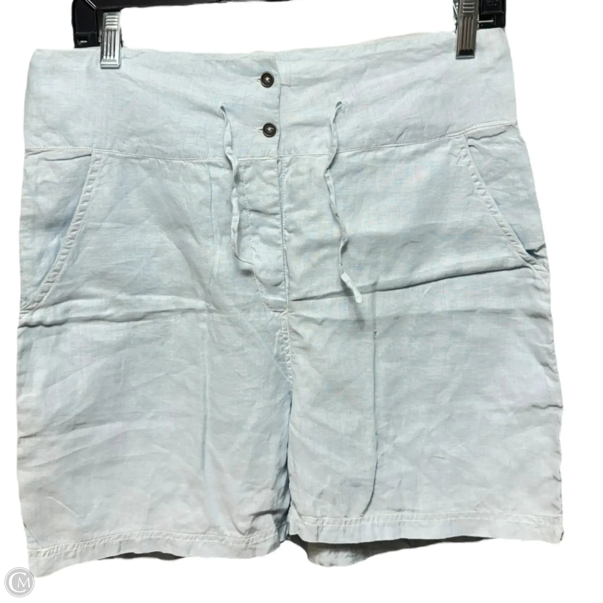 Zippered and Secure Men's Cargo and Travel ShortsShorts By Cmb In Blue, Size: S