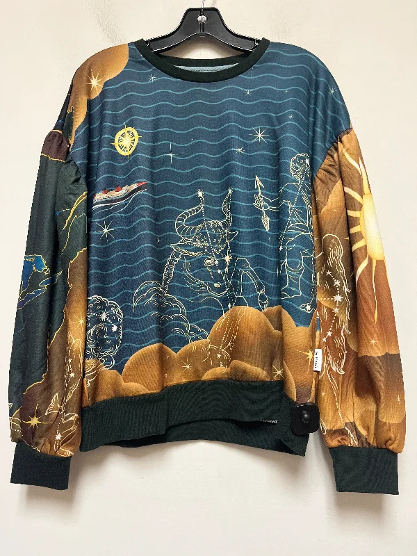 Men's Hoodies for SnowboardingSweatshirt Crewneck By Walt Disney In Multi-colored, Size: S Men's Hoodies for SnowboardingSweatshirt Crewneck By Walt Disney In Multi-colored, Size: S