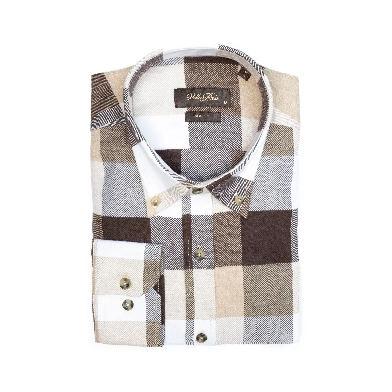 Men's Luxury Shirts for High-End FashionFULTON SLIM FIT COTTON SHIRT