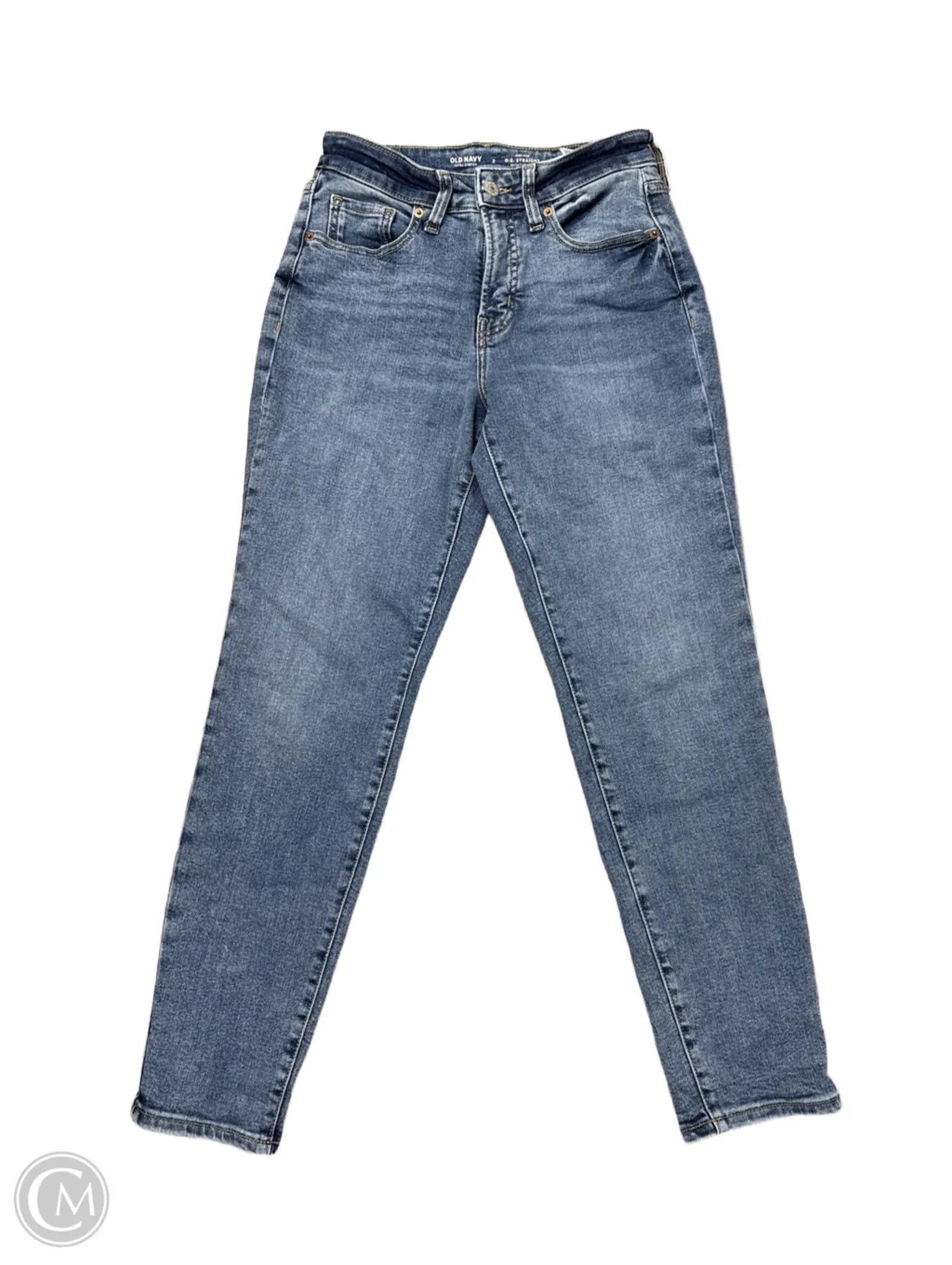 Light Wash Men's JeansJeans Straight By Old Navy In Blue Denim, Size: 2