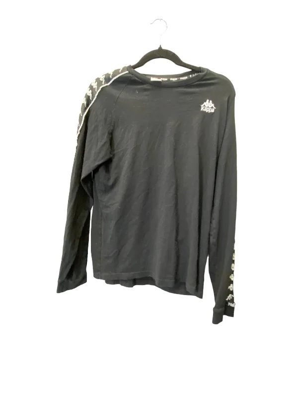 Men's Hoodies with Reinforced CuffsSweatshirt Crewneck By Cmc In Black & White, Size: M Men's Hoodies with Reinforced CuffsSweatshirt Crewneck By Cmc In Black & White, Size: M