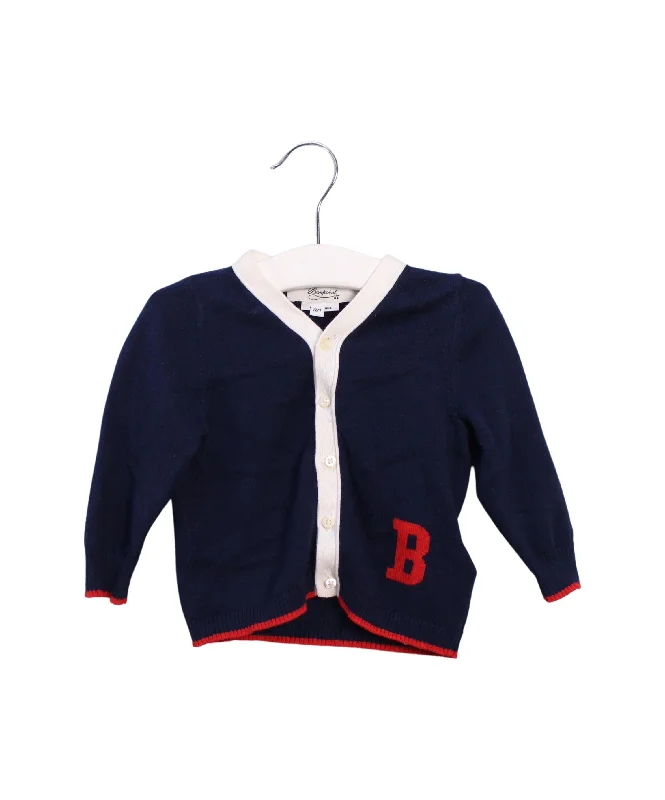Men's Sweaters with Built-In ScarvesBonpoint Cardigan 6-12M