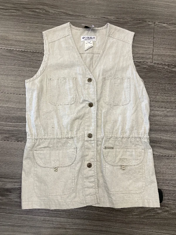 Durable Men's Car CoatsVest Other By Columbia In Tan, Size: M