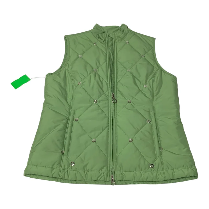 Men's Coats with Wind-Resistant FabricVest Puffer & Quilted By Clothes Mentor In Green, Size: Xs Men's Coats with Wind-Resistant FabricVest Puffer & Quilted By Clothes Mentor In Green, Size: Xs