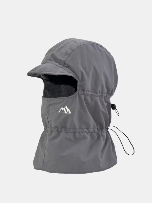 Gentlemen's Fedora HatsFleece Lined Windproof Waterproof Cap With Neck Gaiter