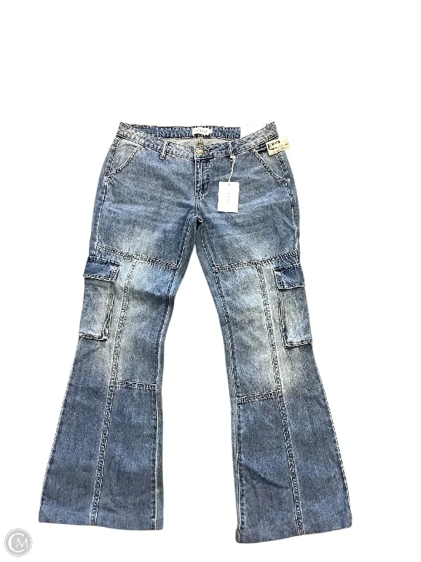 Sustainable Men's JeansJeans Wide Leg By Clothes Mentor In Blue, Size: L