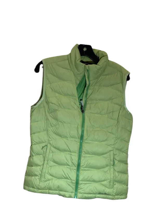 Men's Coats with Ripstop FabricVest Puffer & Quilted By Eddie Bauer In Green, Size: M Men's Coats with Ripstop FabricVest Puffer & Quilted By Eddie Bauer In Green, Size: M