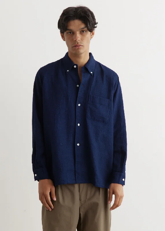 Men's Shirts with Striped PatternsOpen B.D. Panama Double Gauze Shirt