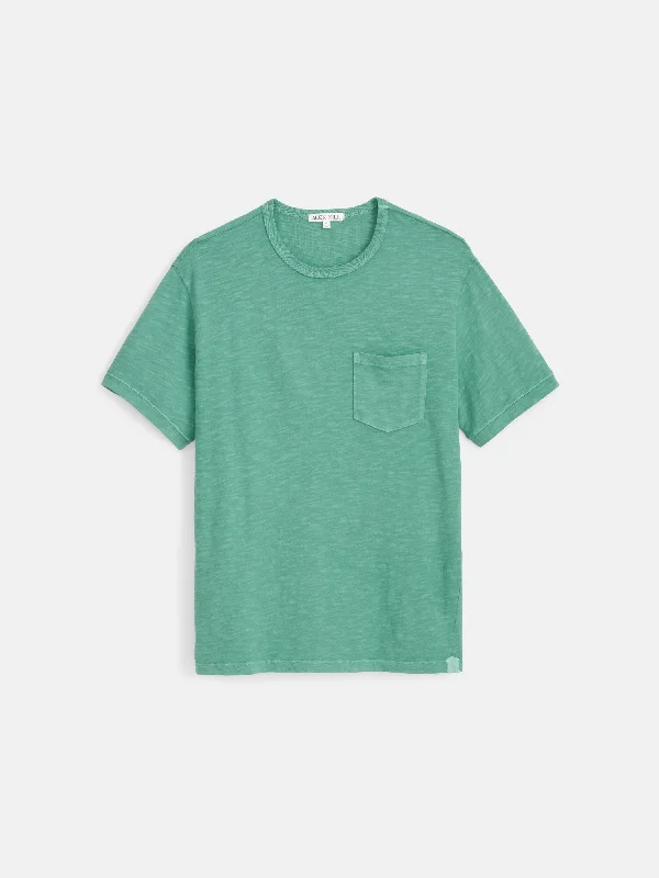Men's Shirts with Geometric PatternsStandard Slub Pocket Tee
