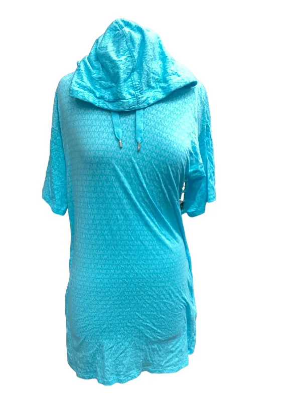 Men's Hoodies for Every OccasionAthletic Sweatshirt Hoodie By Michael Kors In Blue, Size: M Men's Hoodies for Every OccasionAthletic Sweatshirt Hoodie By Michael Kors In Blue, Size: M