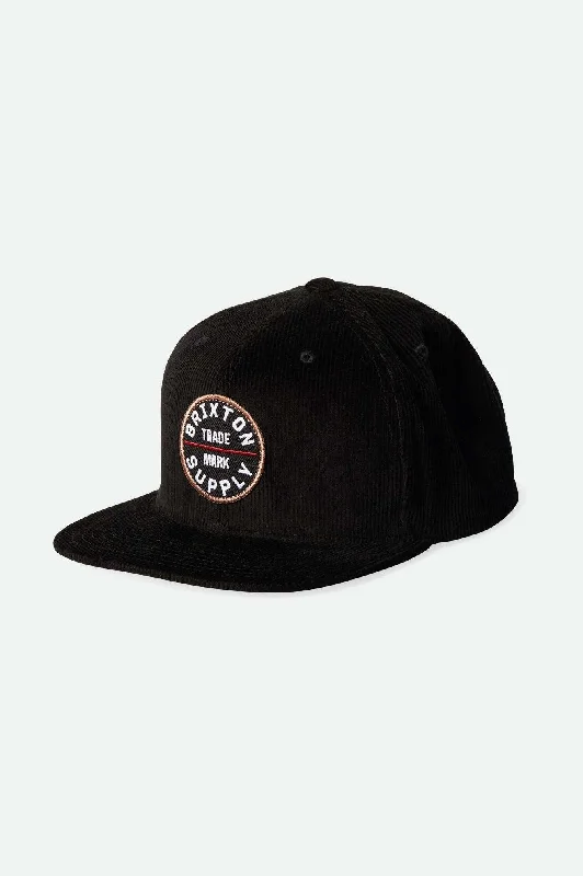 Attractive Bucket HatsOath III Snapback - Black Cord