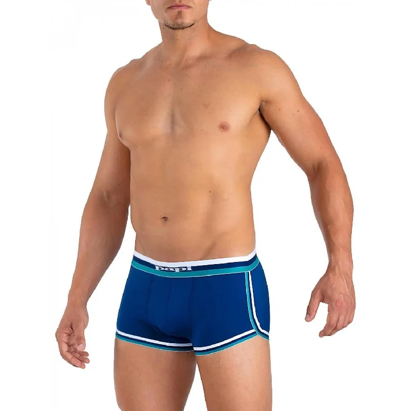Practical Men's Work ShortsRetro Original Gym Short In Blue Depths