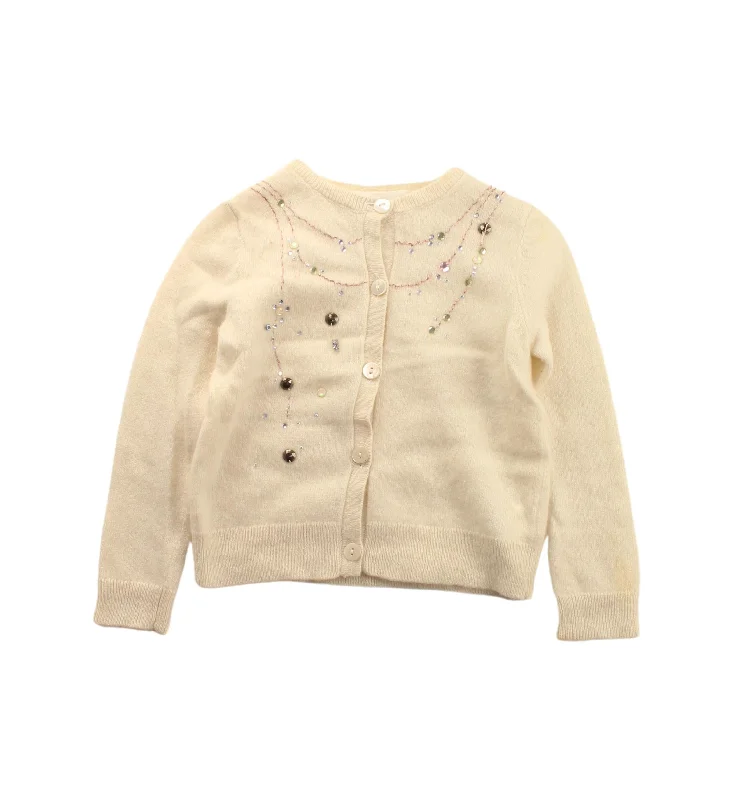 Men's Sweaters with Stand-Up CollarsBonpoint Cardigan 4T