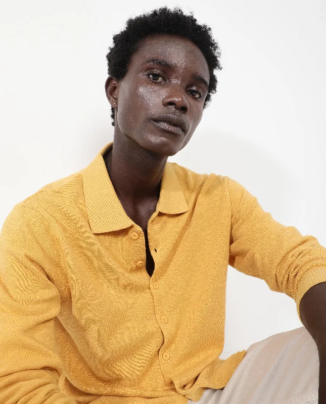 Men's Checkered Shirts for a Retro FeelRare Rabbit Men's Alias-N Dusky Yellow Cotton Fabric Full Sleeve Regular Collar Regular Fit Knitted Shirt Men's Checkered Shirts for a Retro FeelRare Rabbit Men's Alias-N Dusky Yellow Cotton Fabric Full Sleeve Regular Collar Regular Fit Knitted Shirt