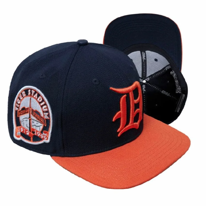 Girls' Beanie HatsPro Standard Detroit Tigers Retro Classic Primary Snapback (Navy/Orange)