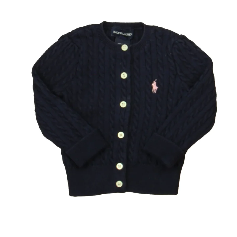 Stylish Men's Turtleneck SweatersRalph Lauren Girls Navy Cardigan