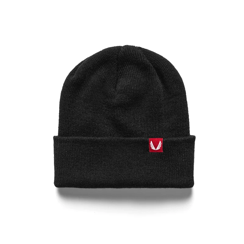 Novelty Trucker HatsEssential Beanie - Black/Red